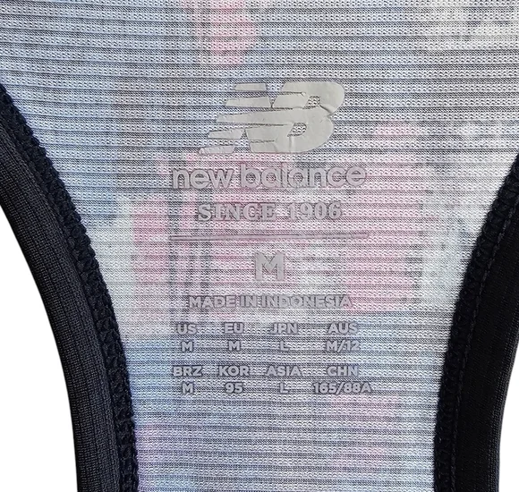 New Balance Printed Racerback Tank M - Picture 9 of 10